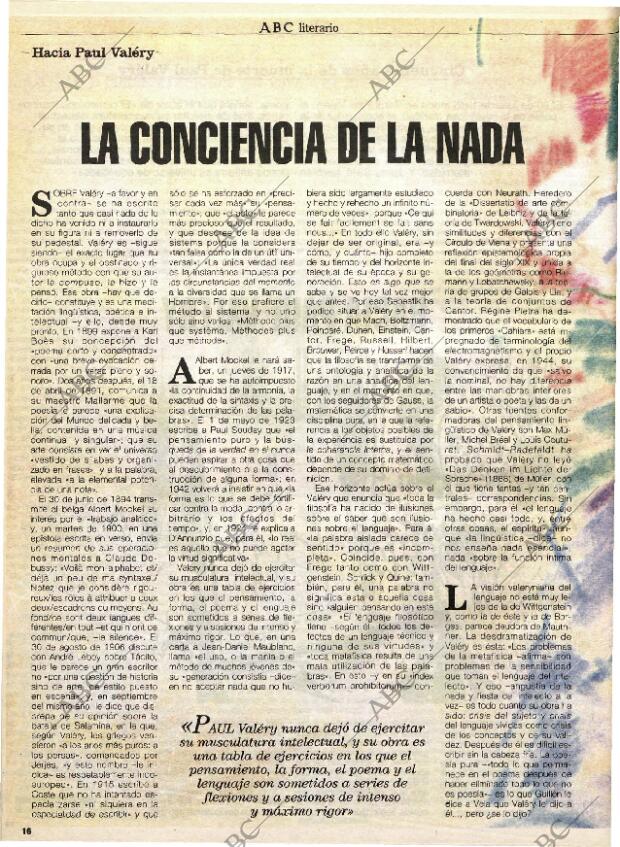 CULTURAL MADRID 21-07-1995 página 16