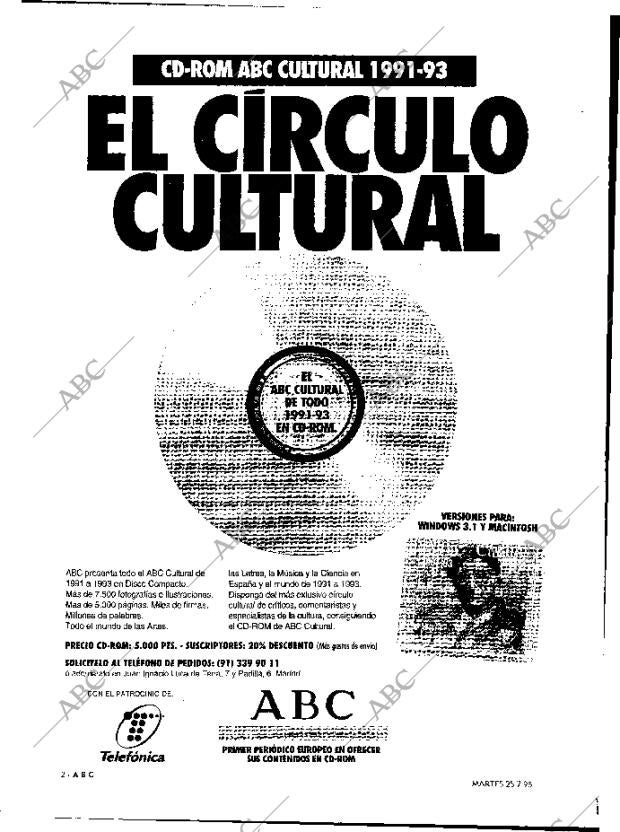 ABC MADRID 25-07-1995 página 2