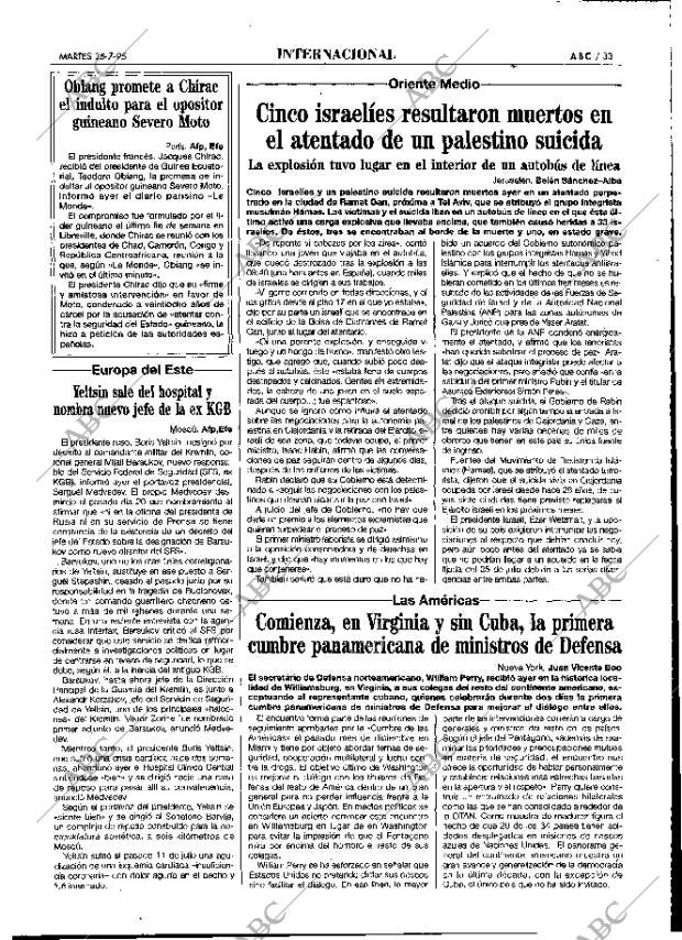 ABC MADRID 25-07-1995 página 33