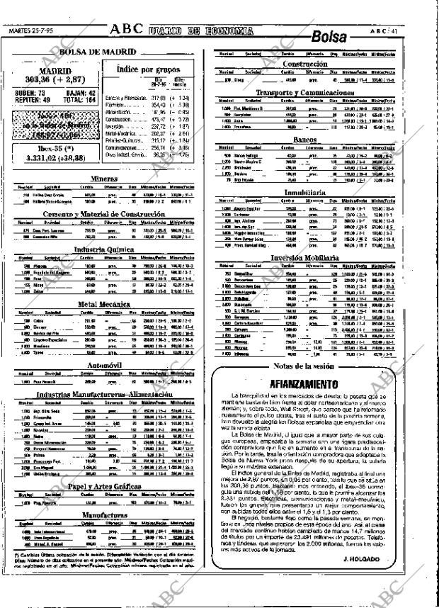 ABC MADRID 25-07-1995 página 41