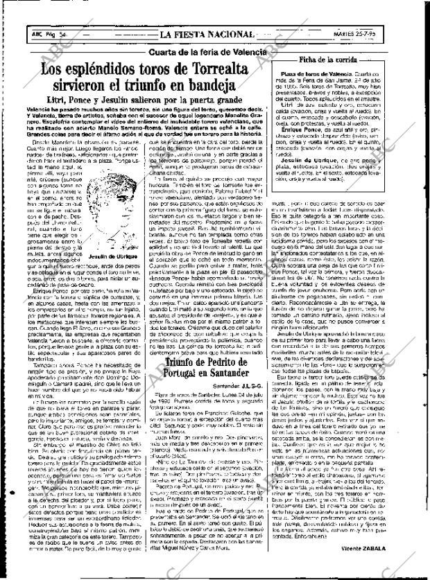 ABC MADRID 25-07-1995 página 54