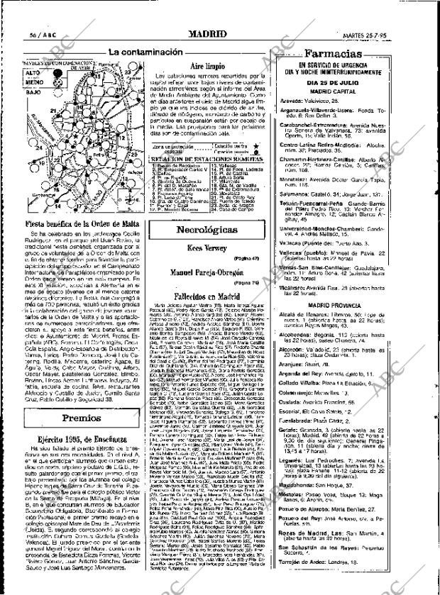 ABC MADRID 25-07-1995 página 56