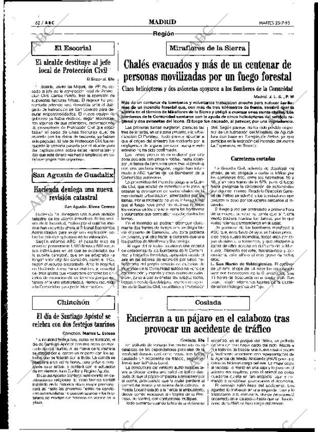 ABC MADRID 25-07-1995 página 62