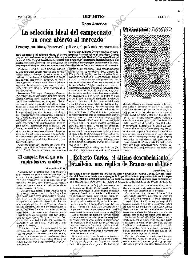 ABC MADRID 25-07-1995 página 71