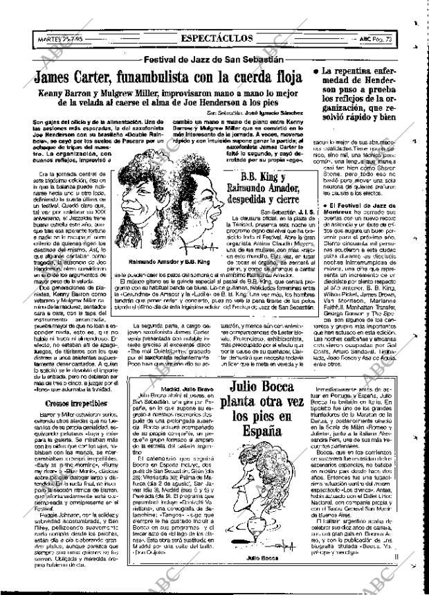 ABC MADRID 25-07-1995 página 73