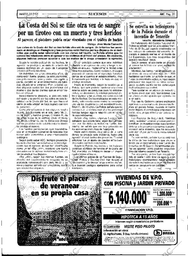 ABC SEVILLA 25-07-1995 página 39