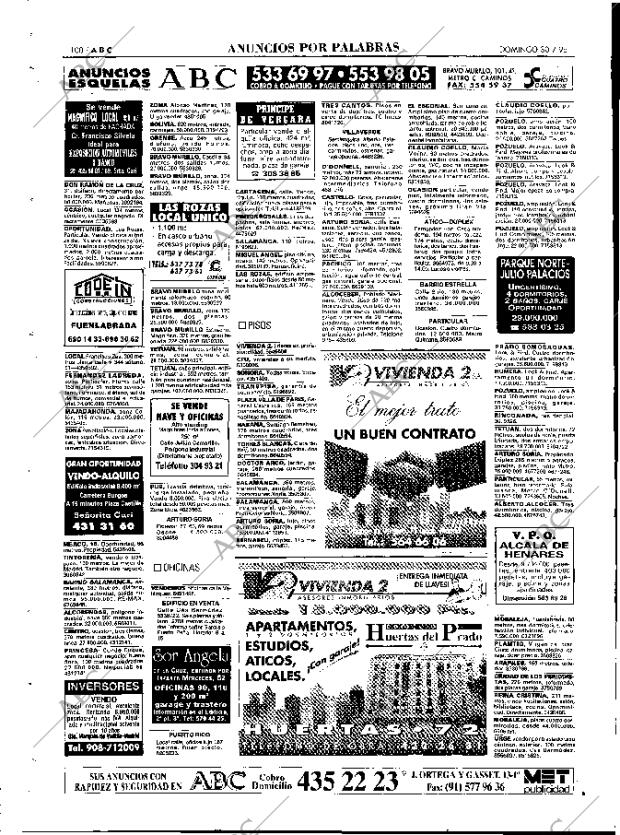 ABC MADRID 30-07-1995 página 100