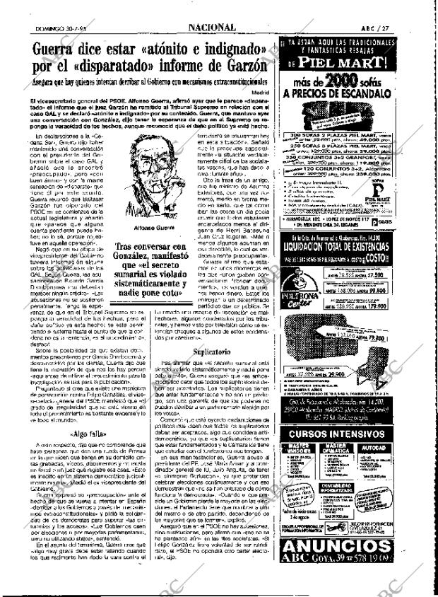 ABC MADRID 30-07-1995 página 27