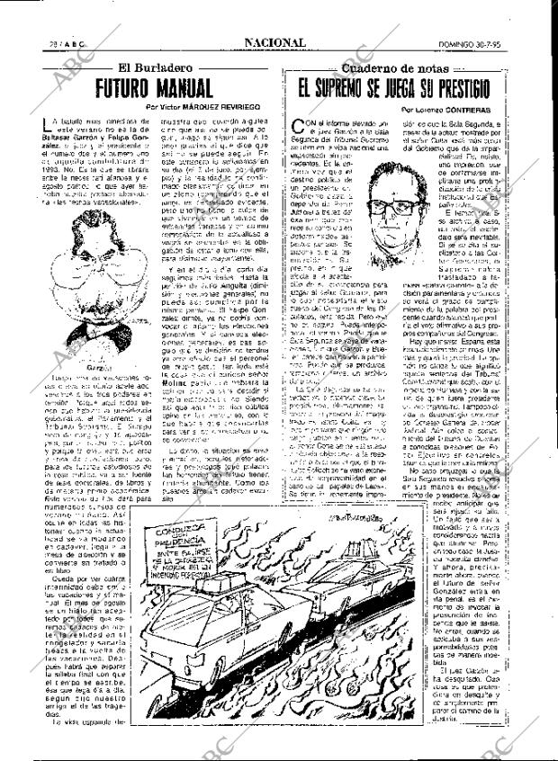 ABC MADRID 30-07-1995 página 28