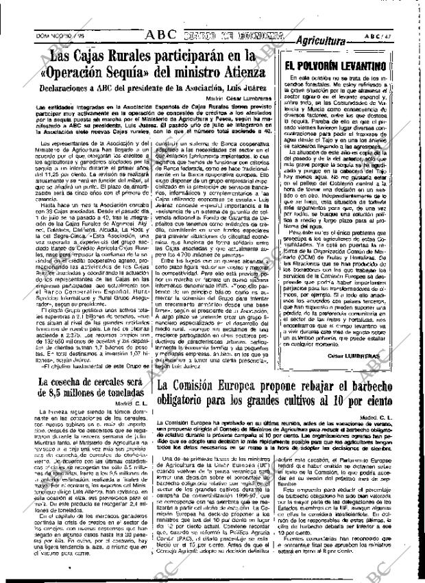 ABC MADRID 30-07-1995 página 47