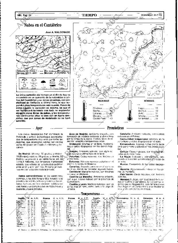 ABC MADRID 30-07-1995 página 56