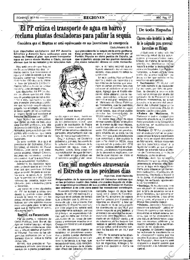 ABC MADRID 30-07-1995 página 57