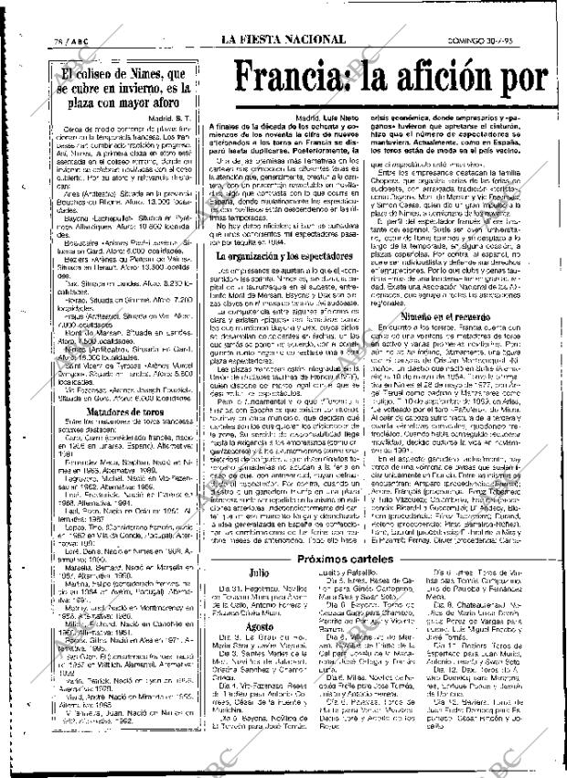 ABC MADRID 30-07-1995 página 78