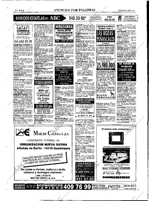 ABC MADRID 30-07-1995 página 98