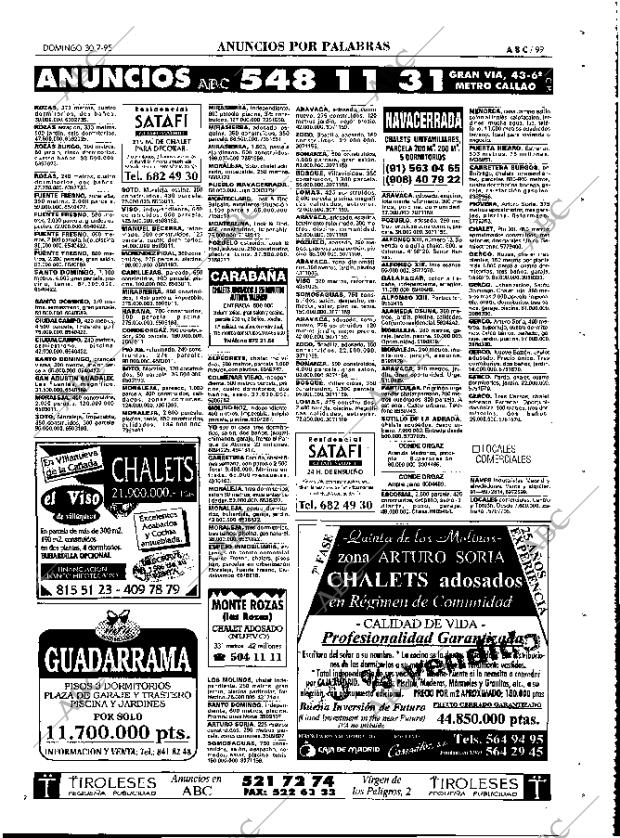 ABC MADRID 30-07-1995 página 99