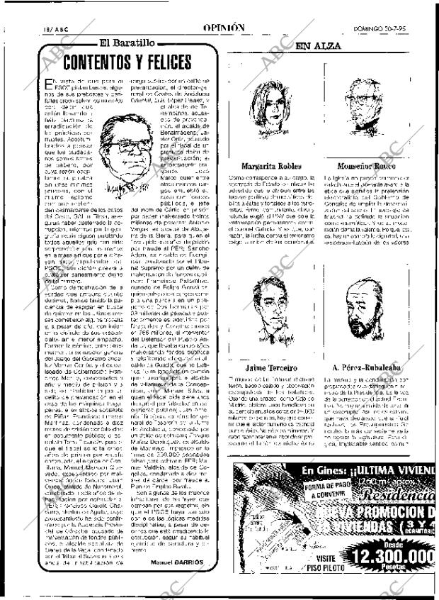 ABC SEVILLA 30-07-1995 página 18