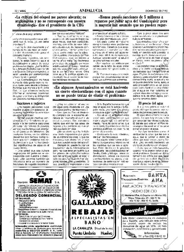 ABC SEVILLA 30-07-1995 página 32