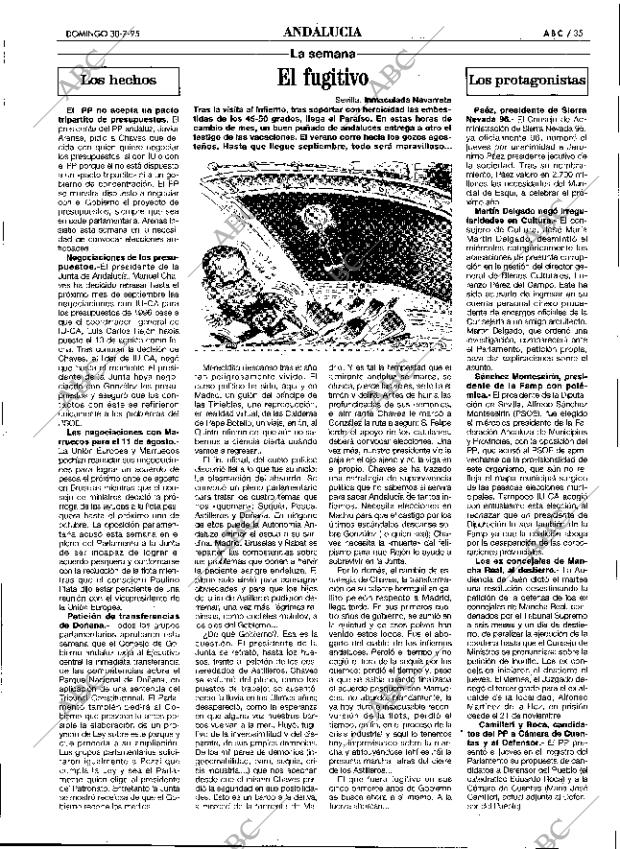 ABC SEVILLA 30-07-1995 página 35