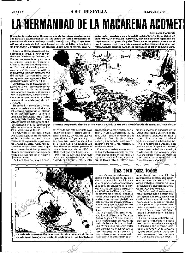 ABC SEVILLA 30-07-1995 página 48