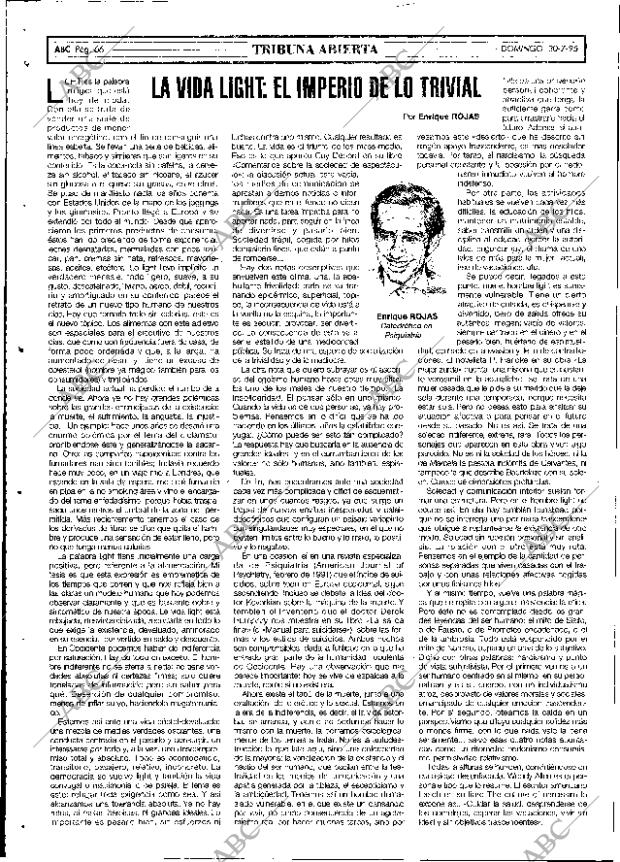 ABC SEVILLA 30-07-1995 página 66
