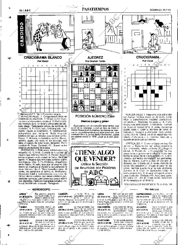 ABC SEVILLA 30-07-1995 página 86