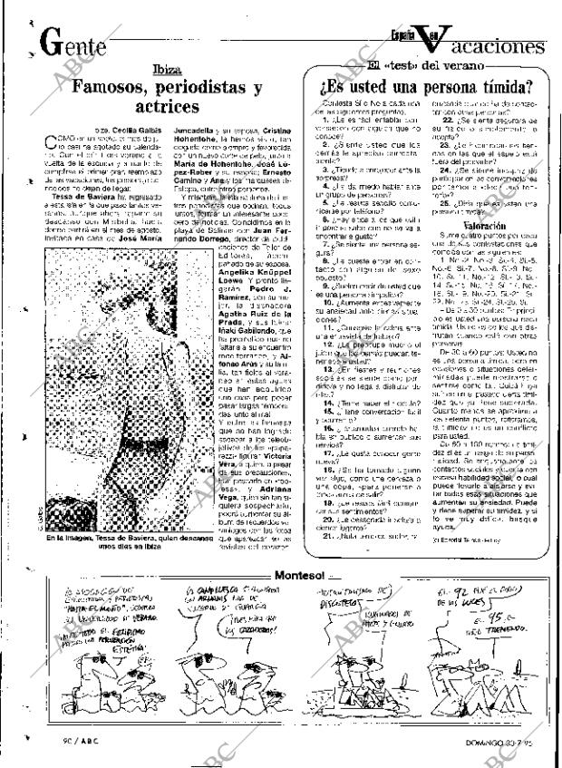 ABC SEVILLA 30-07-1995 página 90