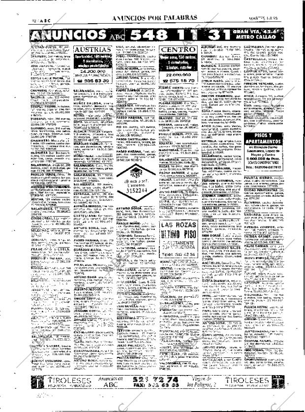 ABC MADRID 01-08-1995 página 92