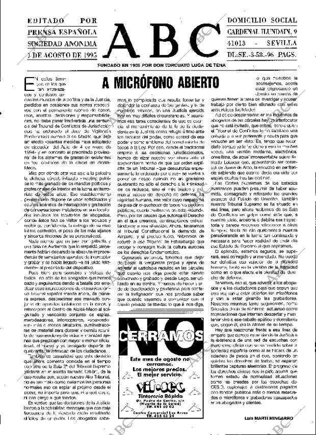 ABC SEVILLA 01-08-1995 página 3