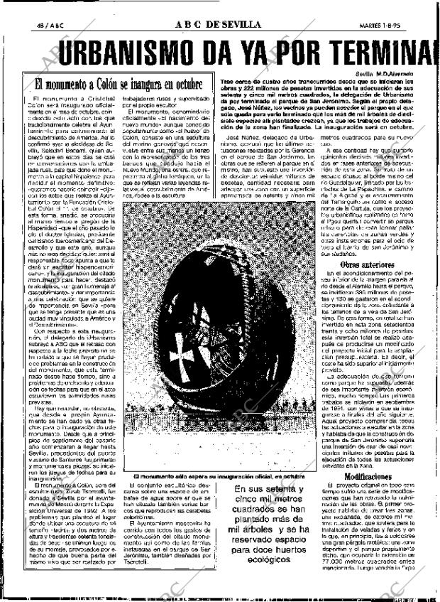 ABC SEVILLA 01-08-1995 página 48