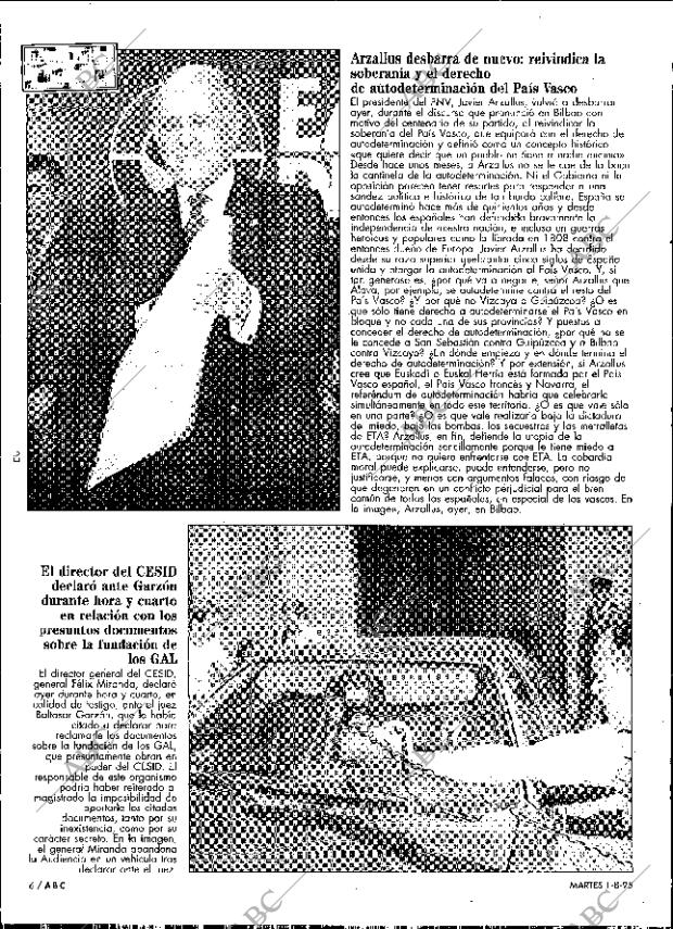 ABC SEVILLA 01-08-1995 página 6