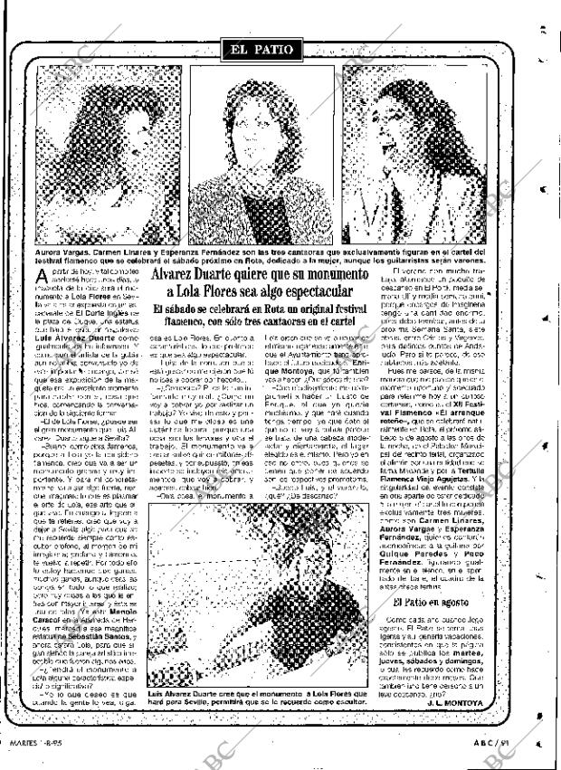 ABC SEVILLA 01-08-1995 página 91