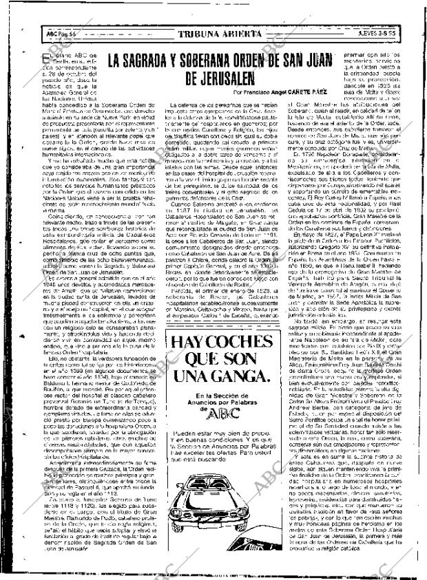 ABC SEVILLA 03-08-1995 página 66