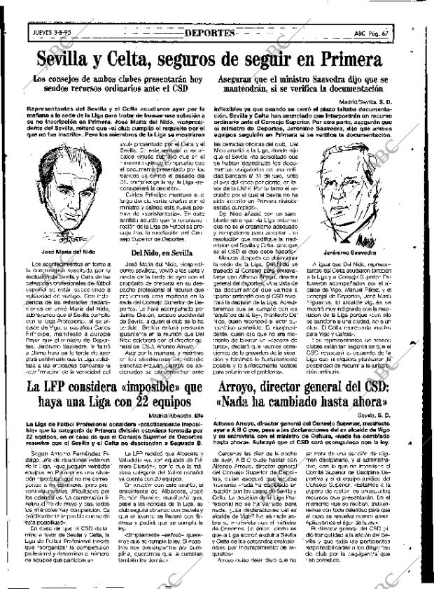 ABC SEVILLA 03-08-1995 página 67