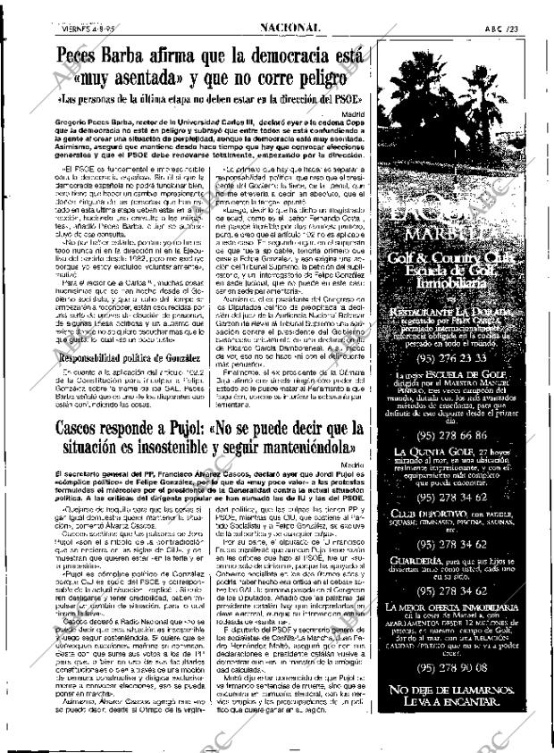 ABC SEVILLA 04-08-1995 página 23