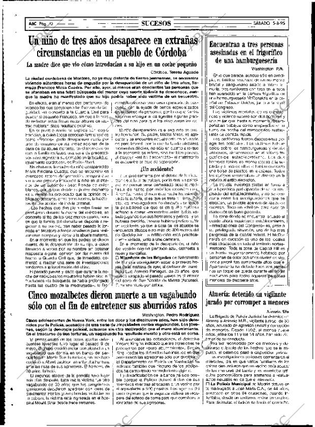 ABC MADRID 05-08-1995 página 70