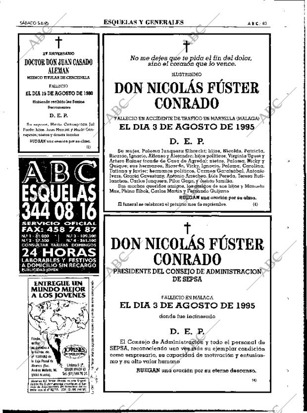 ABC MADRID 05-08-1995 página 83
