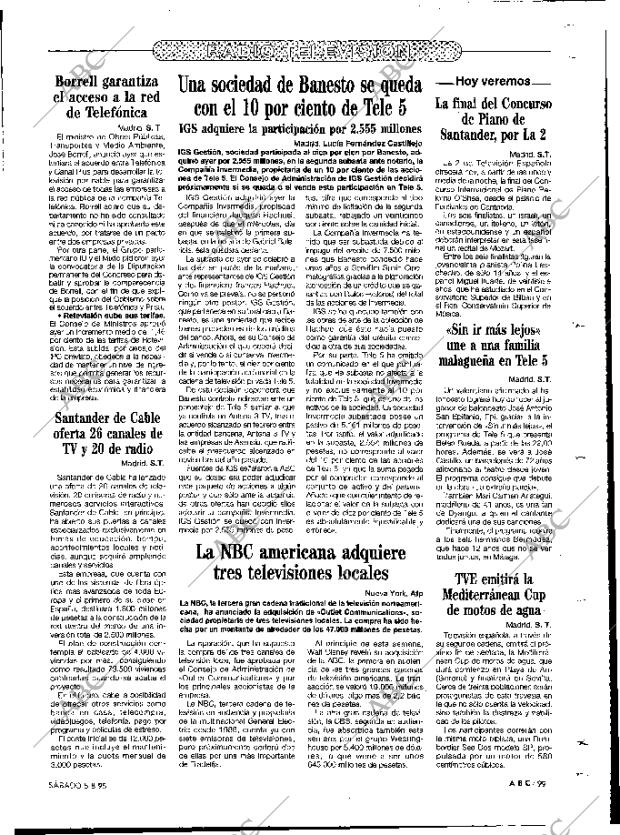 ABC MADRID 05-08-1995 página 99