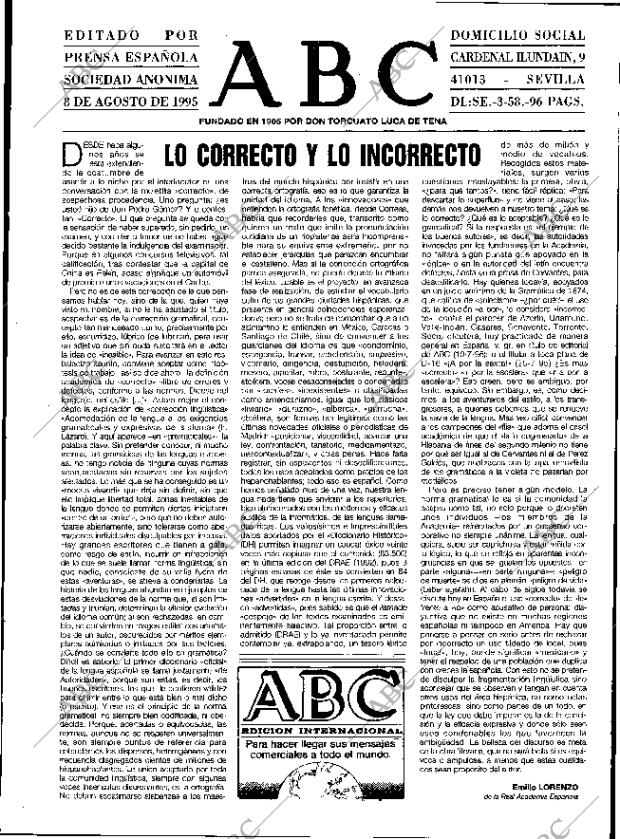 ABC SEVILLA 08-08-1995 página 3