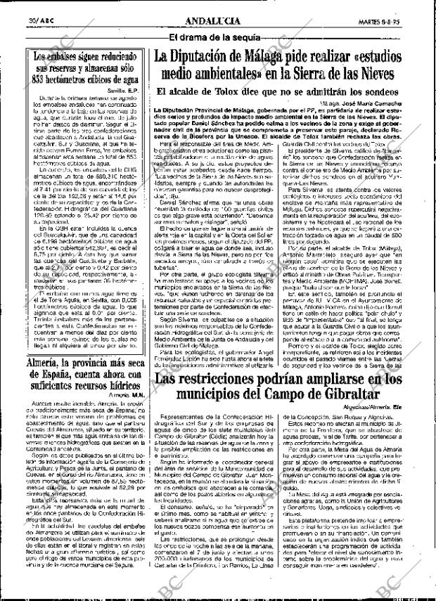 ABC SEVILLA 08-08-1995 página 30