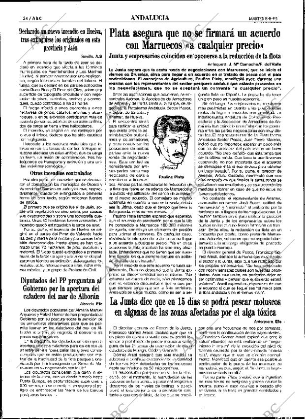 ABC SEVILLA 08-08-1995 página 34