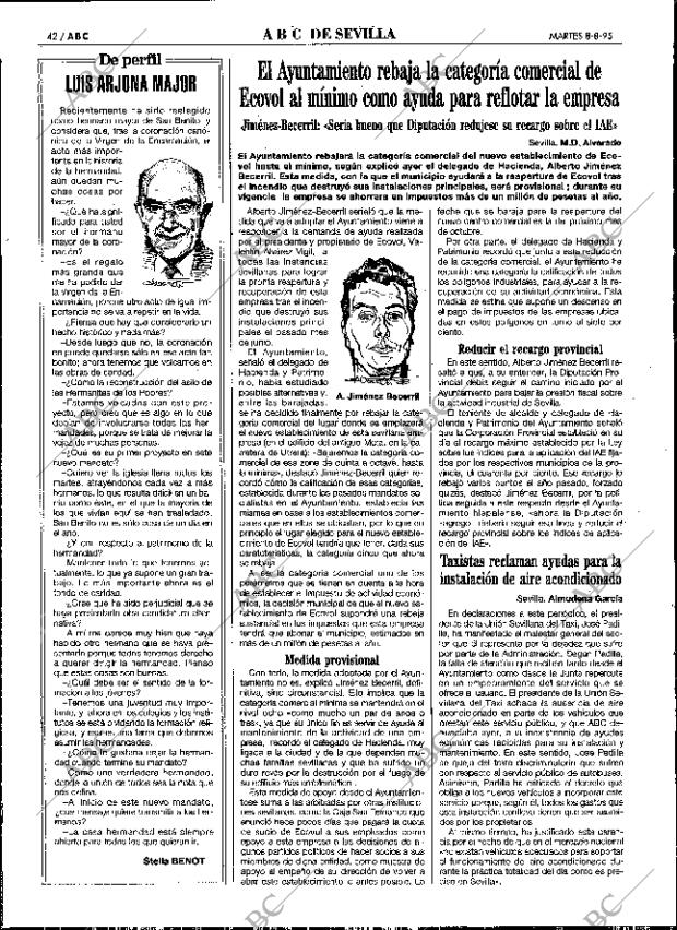 ABC SEVILLA 08-08-1995 página 42