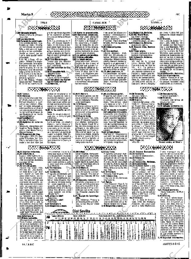 ABC SEVILLA 08-08-1995 página 94