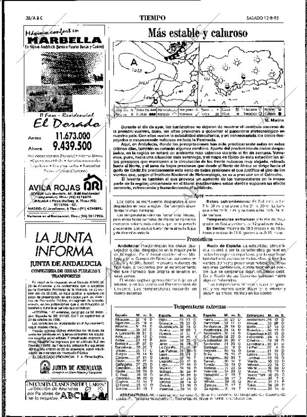 ABC SEVILLA 12-08-1995 página 38