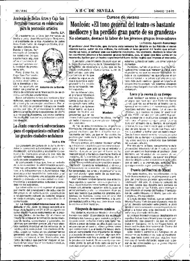 ABC SEVILLA 12-08-1995 página 50