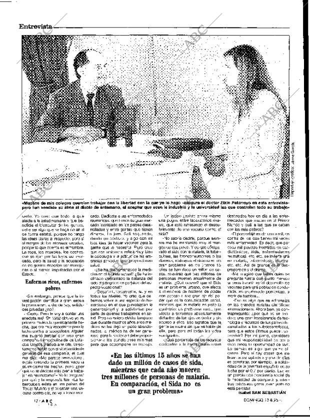 ABC MADRID 13-08-1995 página 12