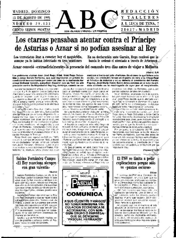 ABC MADRID 13-08-1995 página 15