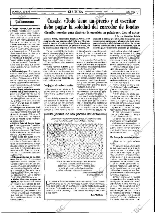 ABC MADRID 13-08-1995 página 47