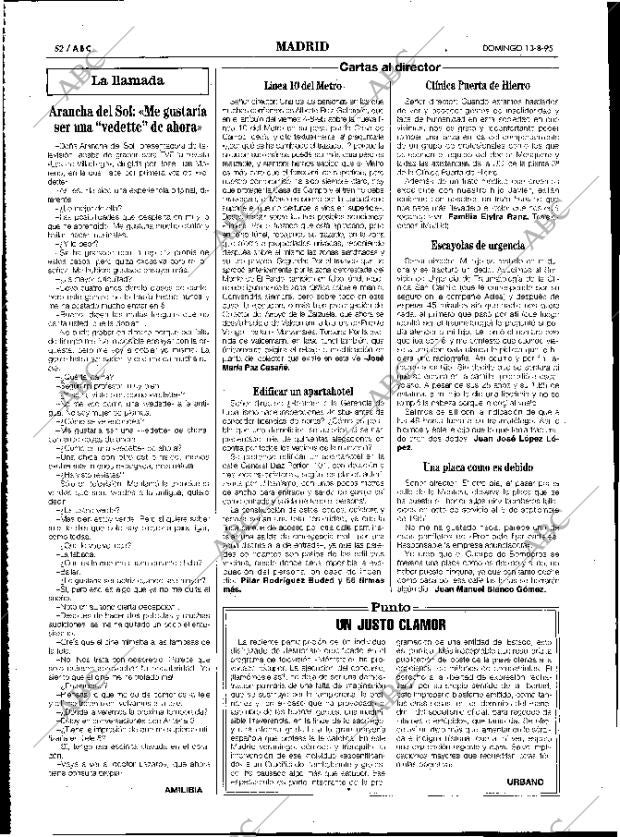ABC MADRID 13-08-1995 página 52