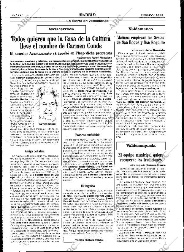 ABC MADRID 13-08-1995 página 60
