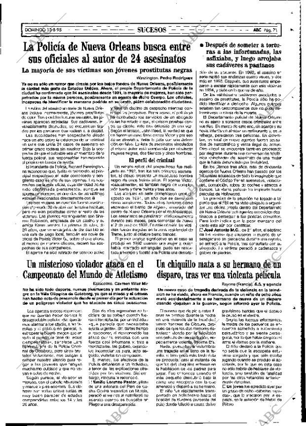 ABC MADRID 13-08-1995 página 71